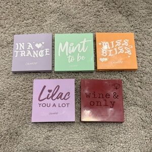 ColourPop Vibrant Eyeshadow Palette Collection